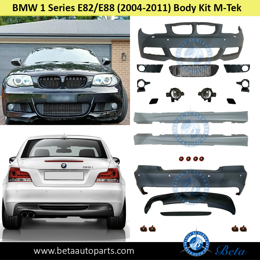 Body Kit M-Tek for BMW 1 Series E82/E88 2004-2011 models Body Kit M-Tek for BMW 1 Series E82/E88 2004-2011 models